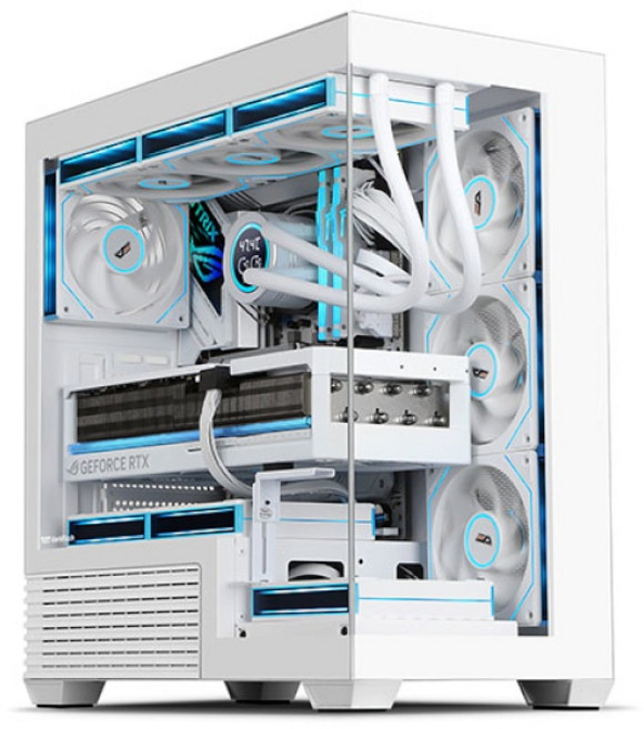 (darkFlash) DS900 PRO ARGB (미들타워) (화이트)