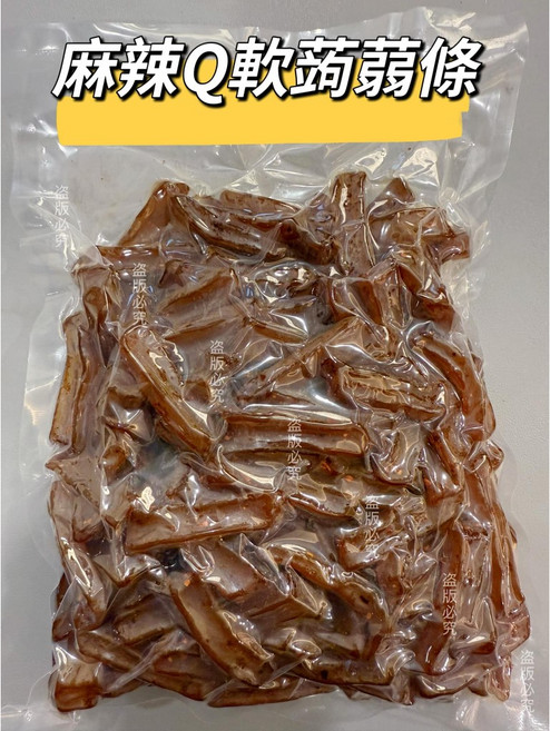 珍泰興 五香Q彈蒟蒻條, 1個, 麻辣蒟蒻條,1000g