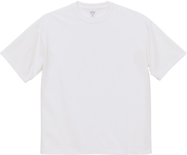 United Athle 日本9.1oz超厚磅寬版落肩短袖T恤 舒適寬鬆 簡約百搭 夏季必備, 白