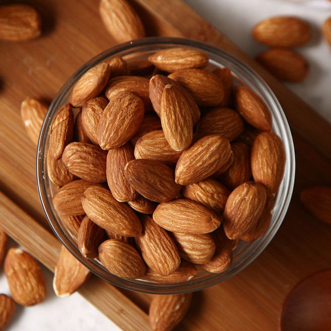 너트리 캘리포니아 볶음아몬드 알큰사이즈, 2개, 500g