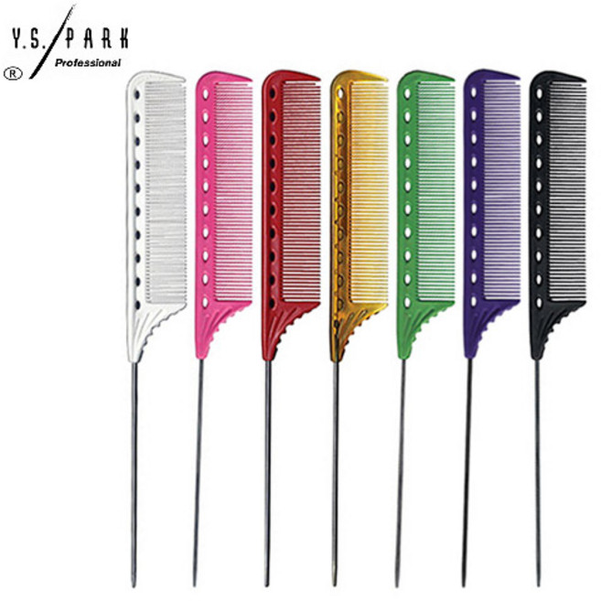 Y.S.PARK Y.S.PARK YS-102 철 꼬리빗 220mm, YS-102화이트, 1개