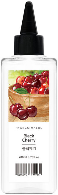 향기마을 디퓨저 리필오일, 1개, 200ml, 블랙체리