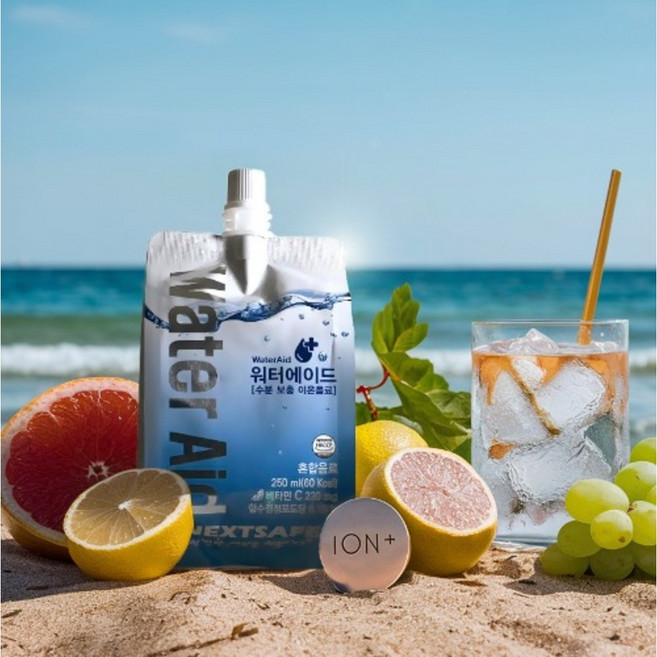 워터에이드 전해질음료 세트 무설탕 수분보충 포도당음료 마시는포도당 넥스트세이프 [원산지:국산], 1개