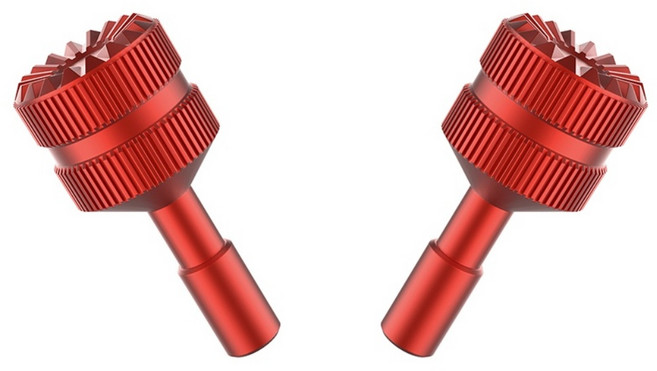 써니라이프 Dji RC/RC2 메탈컨트롤스틱 dji 아바타360/미니5 프로/매빅4프로/플립/에어3s/에어3/미니4프로/매빅3프로/클래식/네오, 레드, 1개