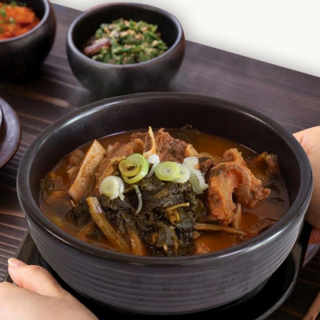 간편식 집밥 든든한한끼 시래기 갈비국밥, 3개, 630g