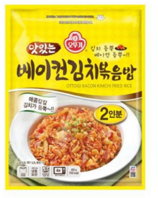 오뚜기 베이컨김치 볶음밥 450g 8개