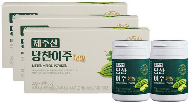 제주산 당찬 여주분말 3박스 30gX6ea(180g), 30g