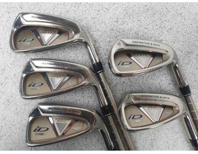 중고 PRGR iD 나블라 레드 카본 R 5아이언 세트 3393R, 단품