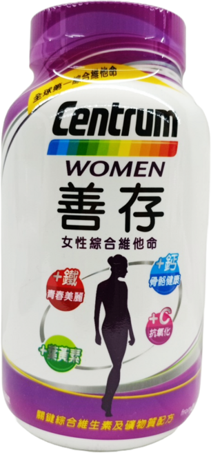 Centrum 善存 女性綜合維他命, 280顆, 1罐