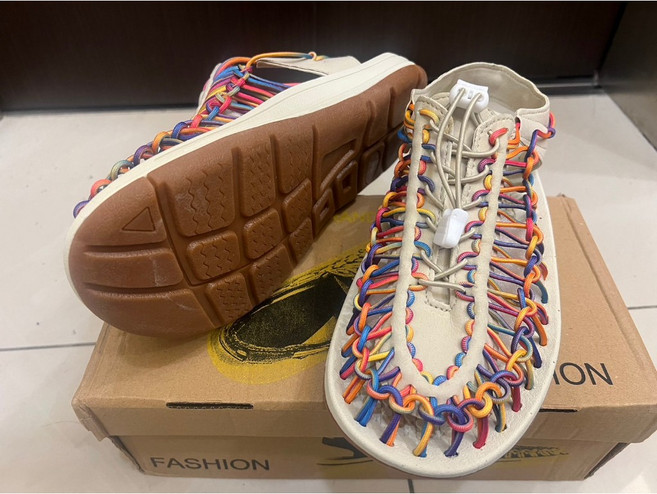 廣隆 新潮流手工編織涼鞋 透氣休閒鞋 夏季必備舒適男鞋