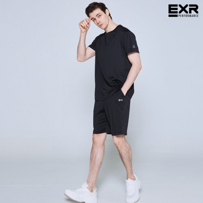 [EXR] 남성 인앤아웃 이지웨어 세트 블랙