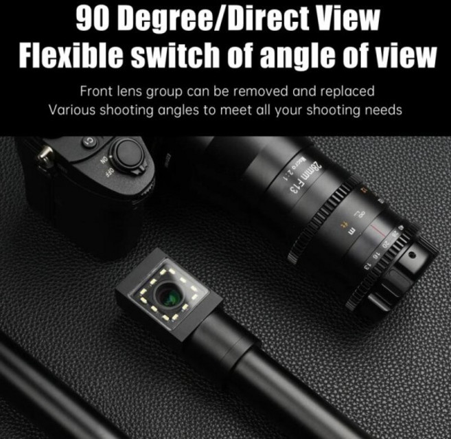 AstrHori 28mm F13 매크로 직선 및 90도 렌즈 소니 E 캐논 RF/EF 후지 X 라이카/파나소닉/시그마 L 시네 카, 07 L-Mount, 01 KIT