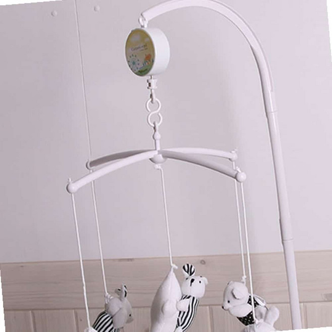 십자형 모빌대 천정고정판 포함 모빌고리