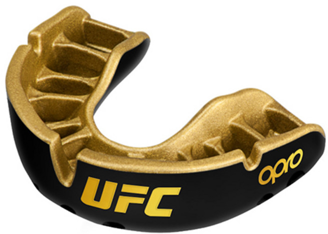 UFC 골드 마우스피스 마우스가드 블랙, 1개