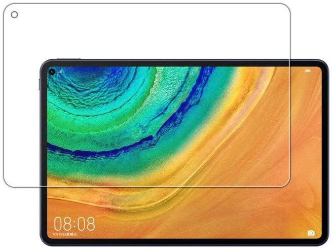 태블릿 PC 탭 패드 액정 보호 필름 Huawei 화웨이 호환 메이트패드 프로 13.2 11.5 10.8 10.4 12.6 에어 SE 11 C5E T8 용 강화 유리 8.0 인치, [02] MatePad Pro 10.8, 1개
