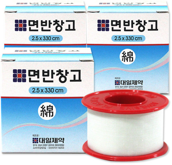 대일제약 면 반창고, 1개입, 3개