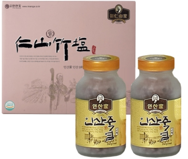 인산죽염 9회 자죽염 C세트 고체 인산가 인산 유황 죽염 선물세트, 480g, 1개