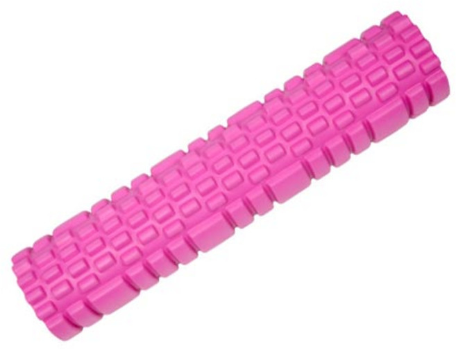 지압형폼롤러 압축형 품룰러 60센티 특가할인, 1개, 핑크