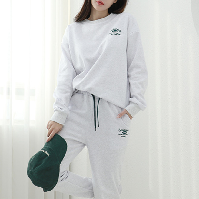 [순이야] J.여성 프래티 라운드 조거 트레이닝 세트