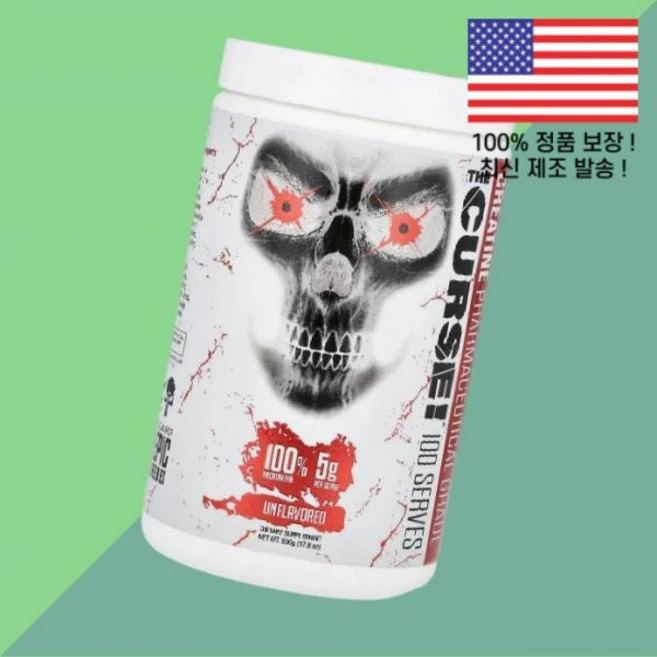 JNX 스포츠 더 커스 크레아틴 아미노산 무향 17.6온스 500g Sports The Curse Creatine Unflavored 17.6oz, JNX 스포츠 더 커스 크레아틴 아미노산 무향 17.6 - 쿠팡