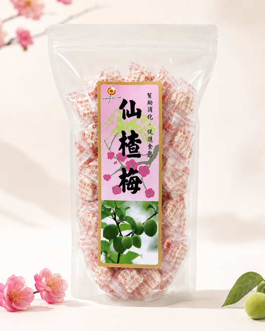 巧益 仙楂梅 幫助消化 促進食慾, 250g, 20份