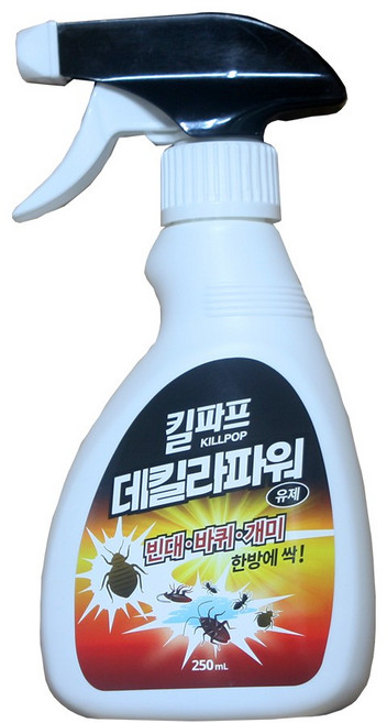 안전한 바퀴벌레 개미 빈대 초강력 퇴치제 약 살충제 데킬라파워유제 1개, 250ml, 250g