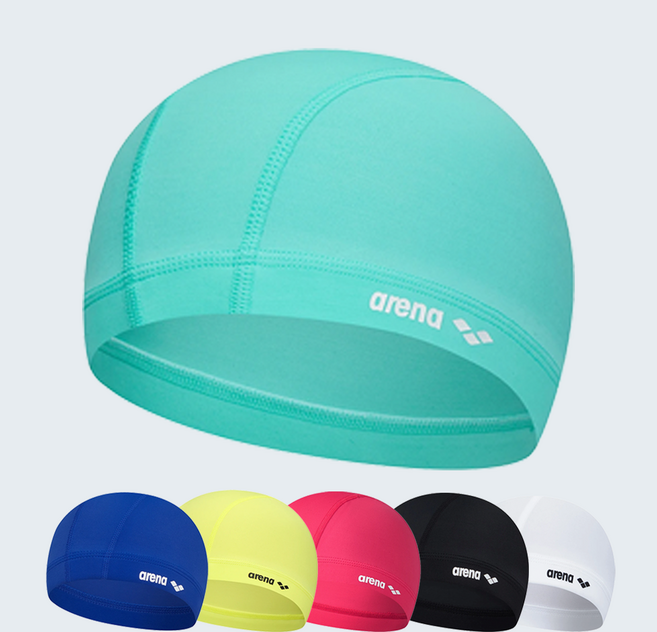 백화점 정품 아레나 심플로고 스판 수모 남여공용, 1개, 민트