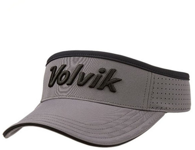 [본사직영] 볼빅 VBEB 퍼포먼스 베이직 바이저 썬캡 골프모자 남녀공용 2025년, 그레이, 1개, 그레이