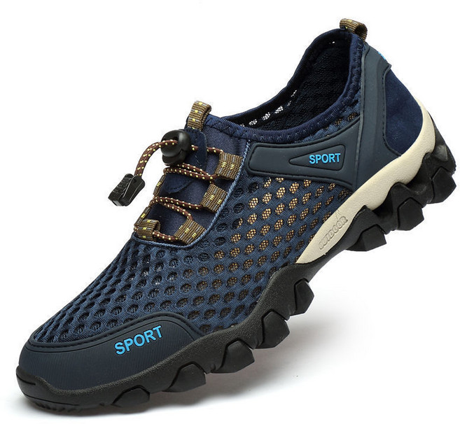 運動水陸兩棲鞋 透氣網眼輕便耐磨 快速排水時尚休閒