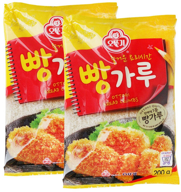 오뚜기 빵가루, 200g, 2개