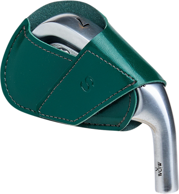 베니굿 아이언 커버 골프채 헤드커버 1P (1개), 브라운