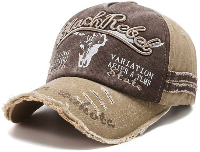 비아워게스트 빈티지 정밀자수 스크래치 볼캡