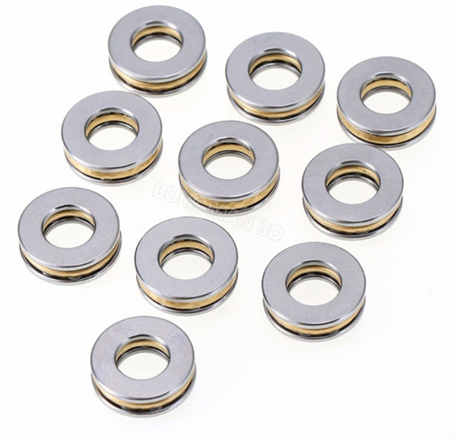 4개/몫 미니 소형 스러스트 볼 베어링 3D 프린터 F3-8M F5-10M F8-22M F8-19M F9-20M F10-18M 소형 축, 03 F8-16M 8x16x5mm, 01 4 개, [01] 4개