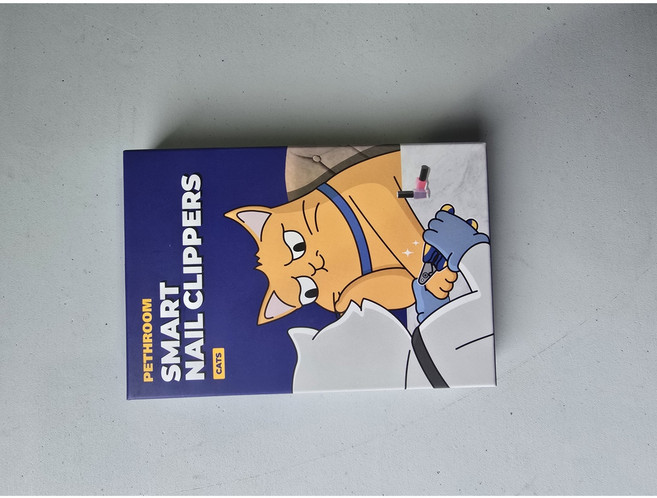 페스룸 고양이 스마트 네일 클리퍼, 혼합색상, 1개