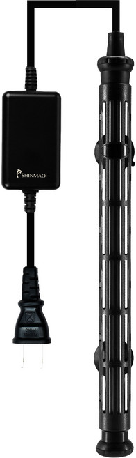 SHINMAO 安全鈦合金加熱棒 33℃高溫自動斷電 耐腐蝕安全 魚缸加熱必備, 1套
