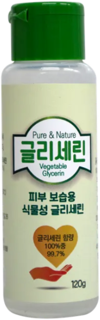 퓨어앤네이쳐 식물성 글리세린 120g 1개 보습 수분 삼현