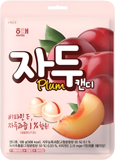 해태제과 자두 캔디, 130g, 1개