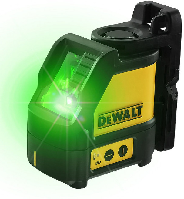 디월트공식대리점 DW088CG 그린 레이저 레벨기 수직 수평 줄자 크로스 멀티 라인, 1개