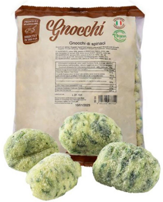 냉동 시금치뇨끼 1kg 뇨키 파스타, 1개