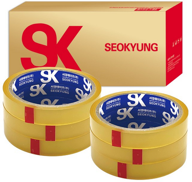 (주)서경 초강력 셀로판 테이프, 투명, 150개