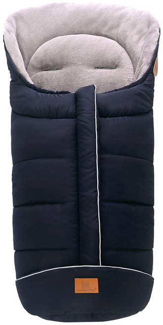 미라클 베이비 신생아 겨울 보온 유모차 외출용 침낭, 1개, 검은색