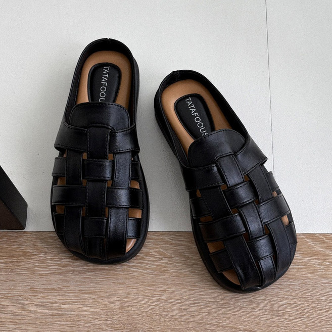 레아모 꼬임 뮬 피셔맨 블로퍼 슬리퍼 여름신발 2.5cm