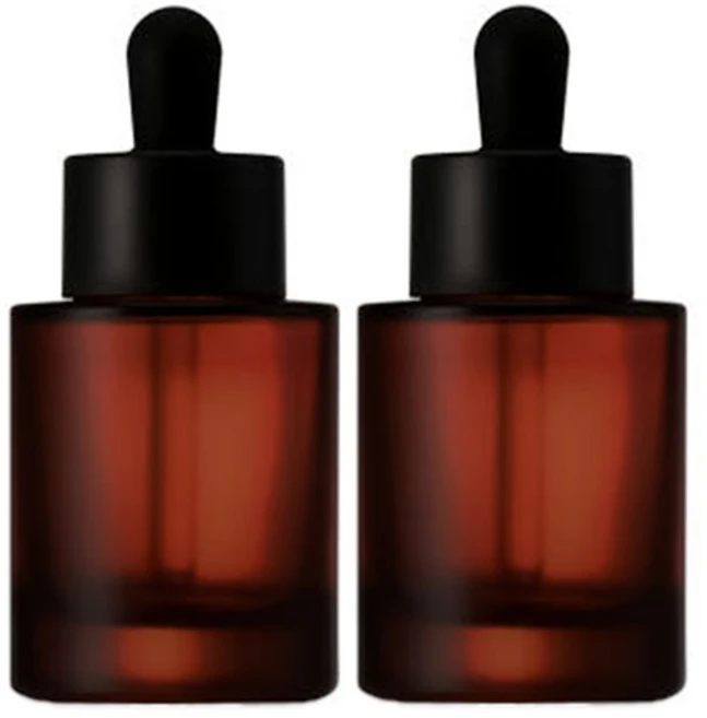 닥터보틀 두꺼운 유리 점보 스포이드 오일 소분 갈색 용기, 2개, 50ml 브라운 - 쿠팡