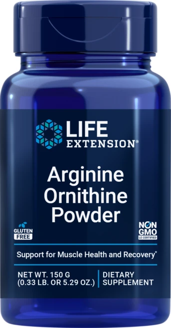 Life Extension (라이프 익스텐션) 아르기닌 오르니틴 분말 150g, 기본, 1개 - 쿠팡