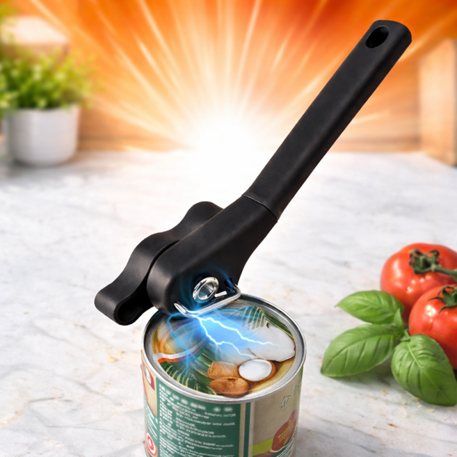 호담즈 손 베임 없는 캔오프너, 1개, 블랙