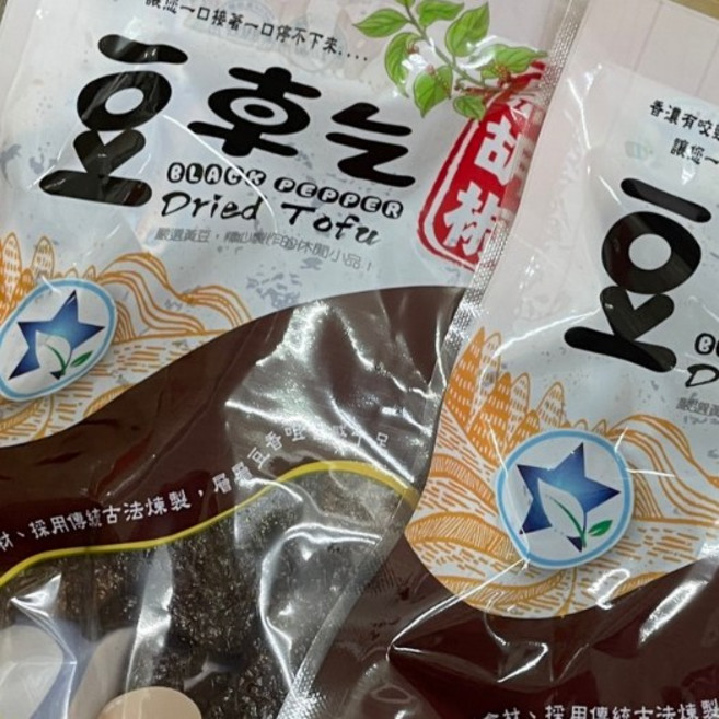 上豐 黑胡椒豆干, 1個, 黑胡椒豆乾 150g/包