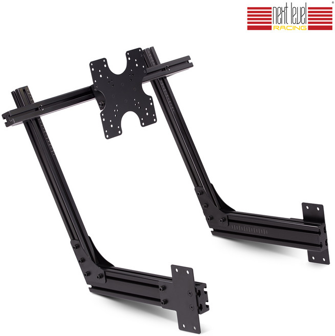 넥스트레벨 레이싱 Next Level Racing ELITE 다이렉트 모니터 마운트 블랙 (한국공식 제품), 1개, NLR-E017