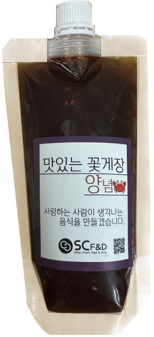 꽃게장양념소스, 300g