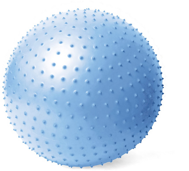 아이워너 돌기형 마사지 짐볼/65cm/요가/스트레칭, 아이워너 마사지 짐볼-알라스칸블루