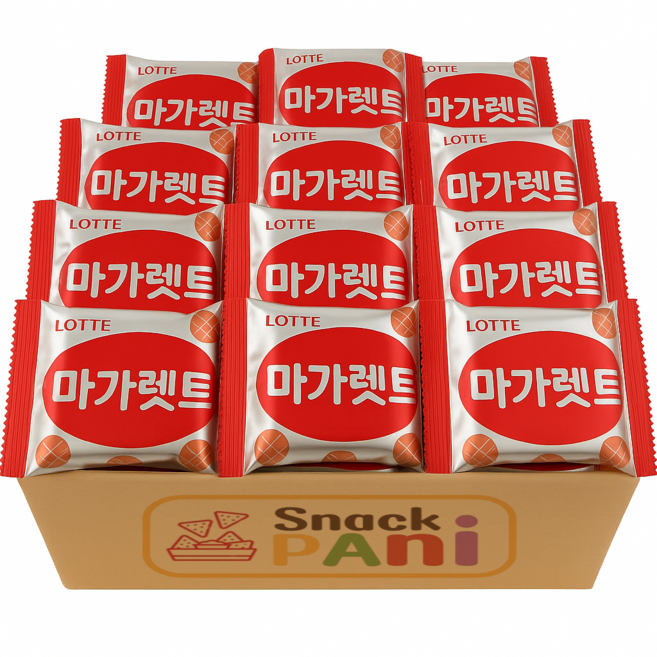 스낵파니 마가렛트 오리지널 대용량 과자 35개입, 1개